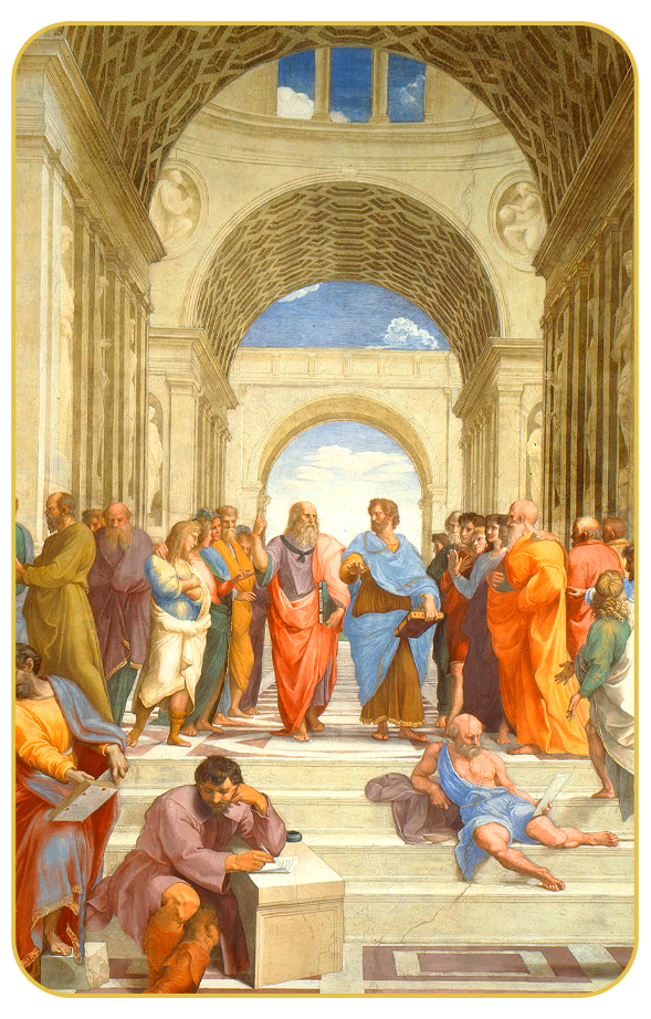 La Escuela de Atenas
