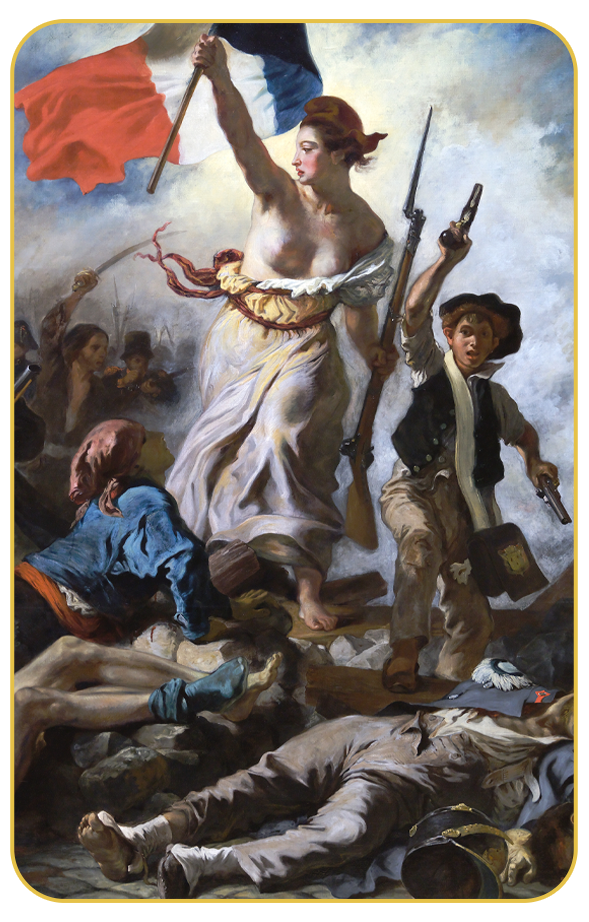 La Libertad Guiando al Pueblo