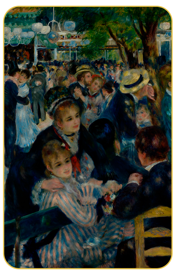 Baile en el Moulin de la Galette